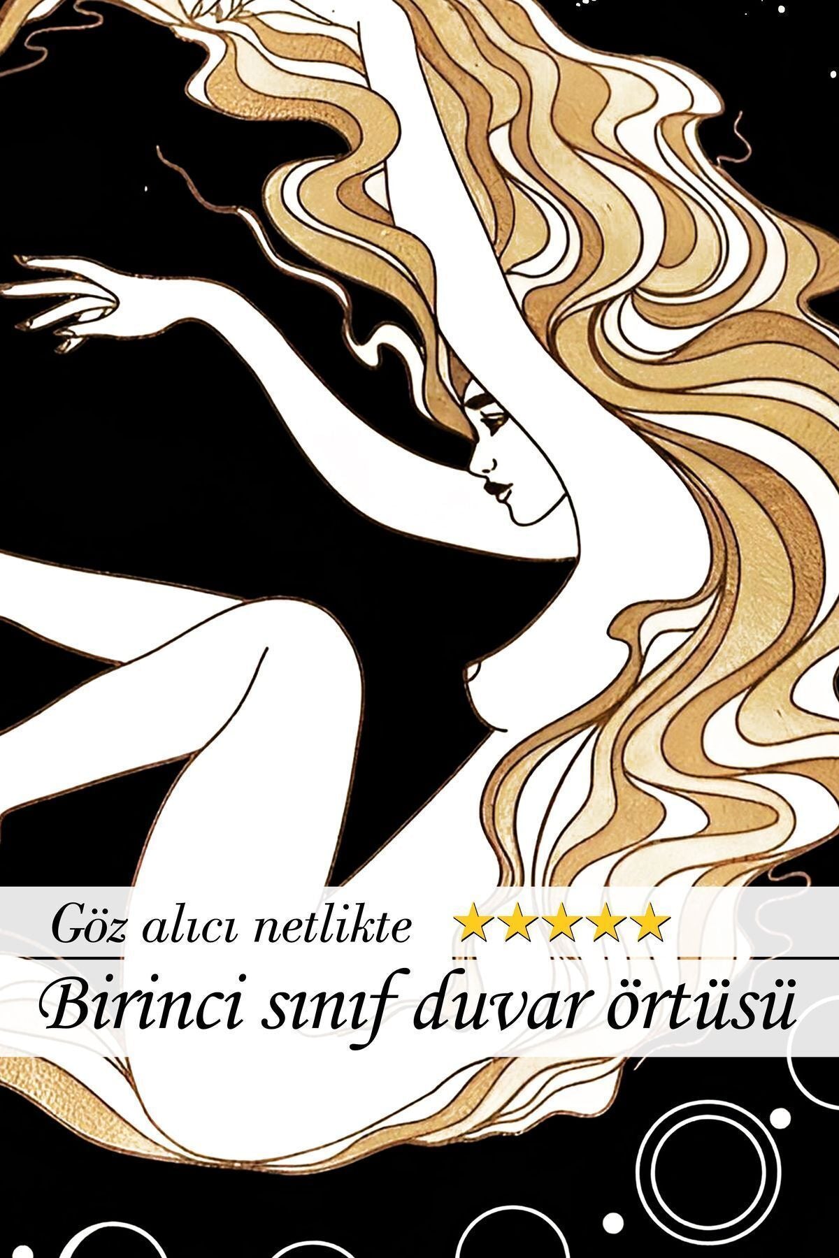 Evrenin Boşluğunda Süzülen Altın Saçlı Kız