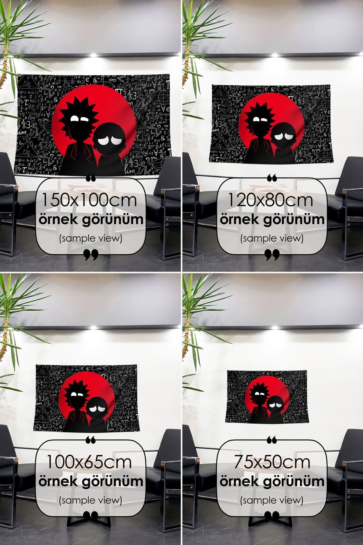 "Farklı Boyutların Kapısını Aralayan Sanat" Rick And Morty