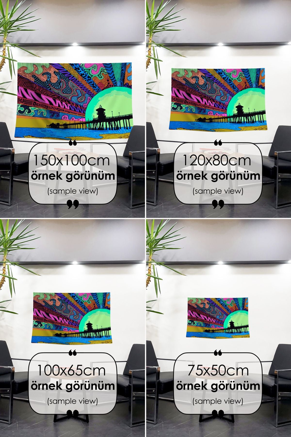 Sonsuz Sıcaklık: Pastel Sahil Kasabası, Dev Güneş ve Rengarenk Dünya