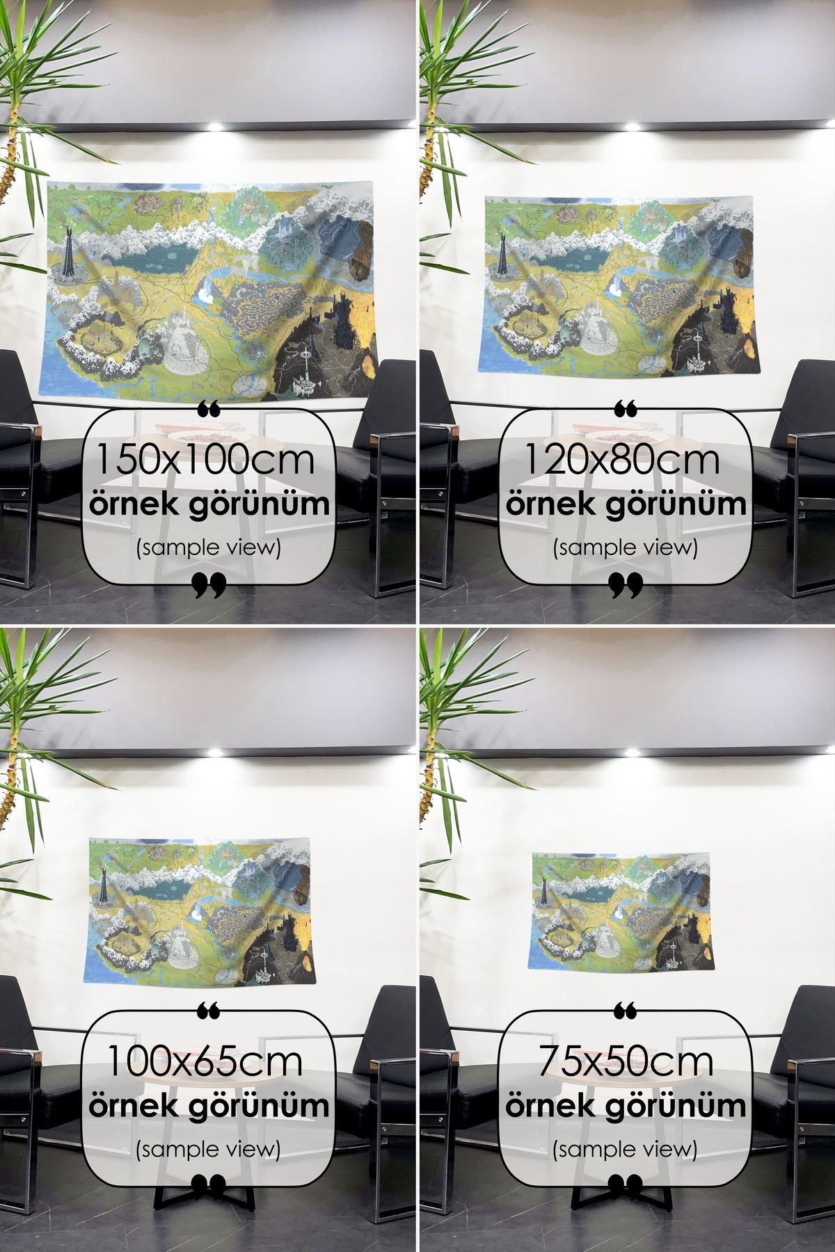 Orta Dünya'nın Derinliklerine Yolculuk: Yüzüklerin Efendisi Evreni Haritası