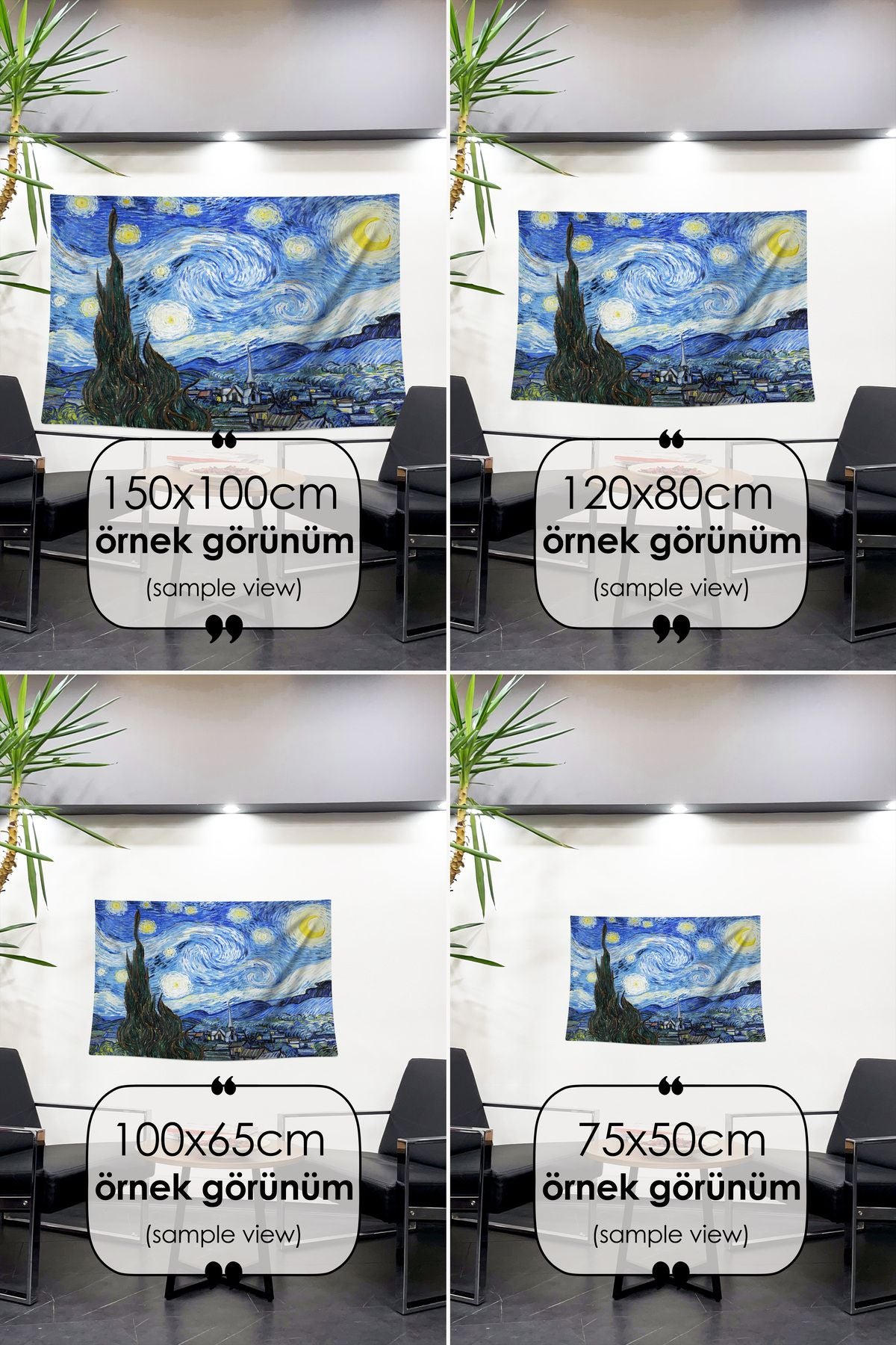 Vincent Van Gogh: Yıldızlı Geceler