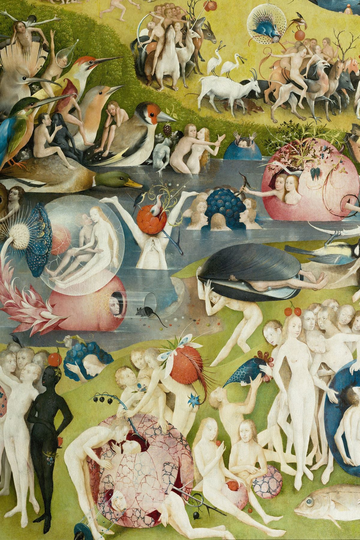 Hieronymus Bosch - Dünyevi Zevkler Bahçesi (The Garden of Earthly Delights)