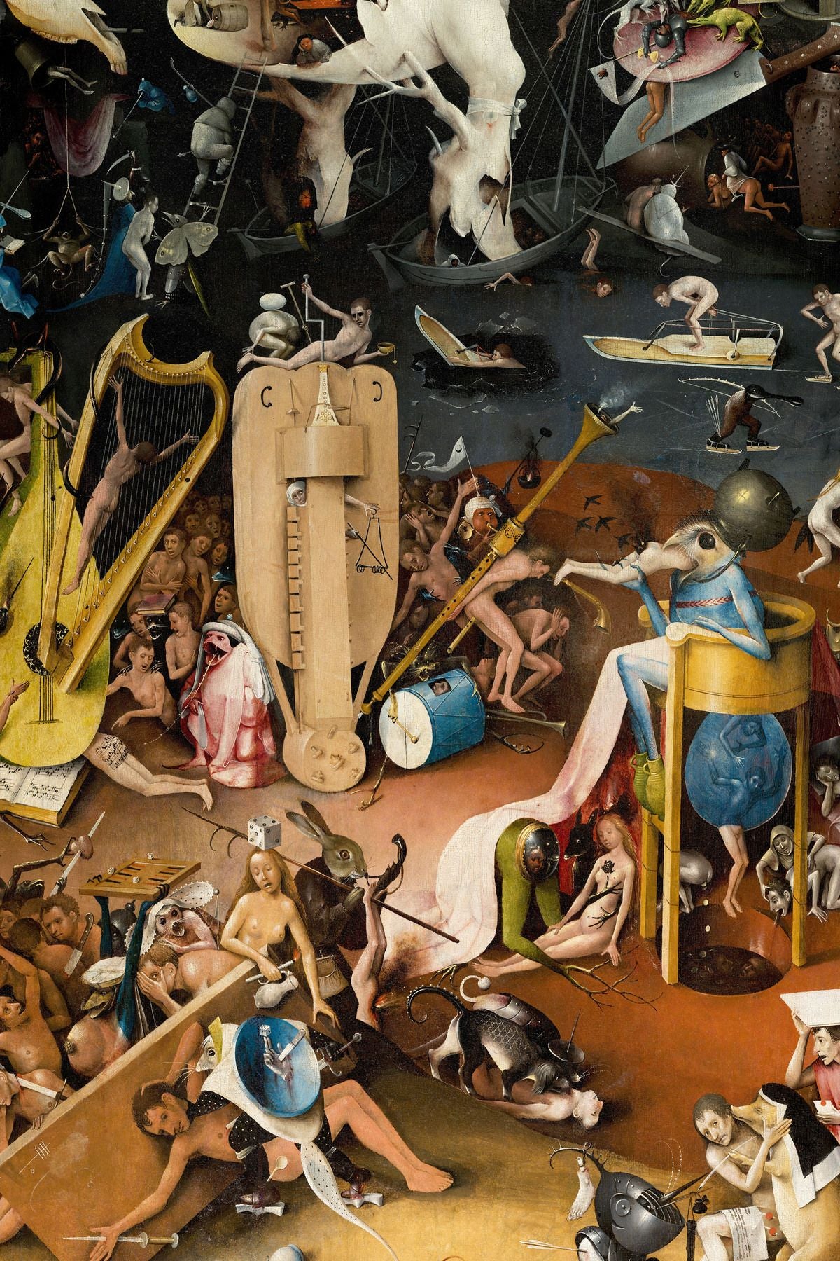 Hieronymus Bosch - Dünyevi Zevkler Bahçesi (The Garden of Earthly Delights)