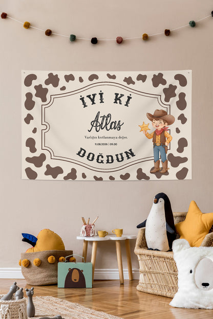 Kişiselleştirilebilir Doğum Günü Örtüsü (#279)