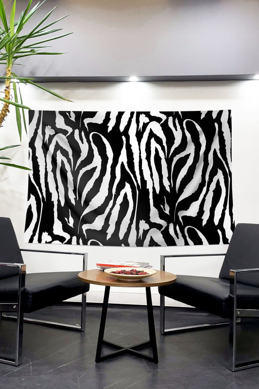 Siyah ve Beyazın Uyumu: Zebra Desenli