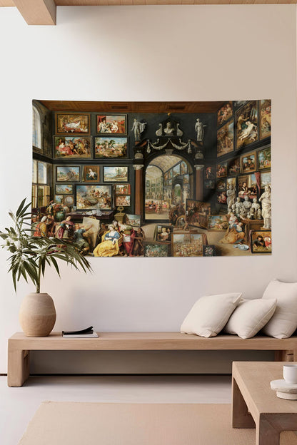Willem van Haecht - Apelles Campaspe'yi Resmediyor