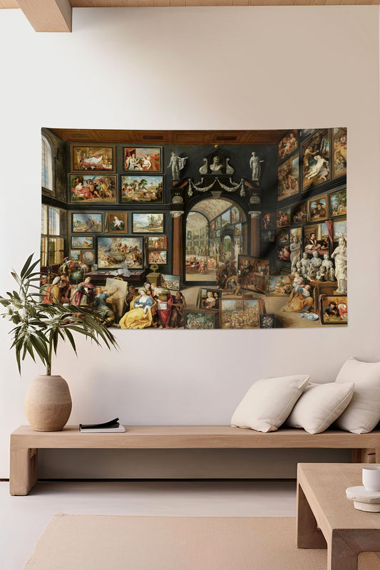 Willem van Haecht - Apelles Campaspe'yi Resmediyor