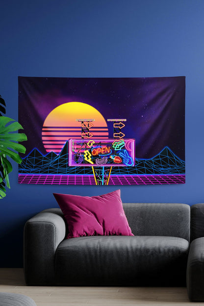 Yolculuğun Sonu: Neon Renklerin Dansı