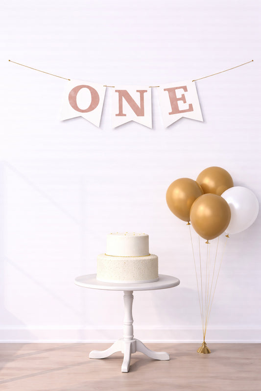 One Beyaz/Rose Karton Flama (#FL029)