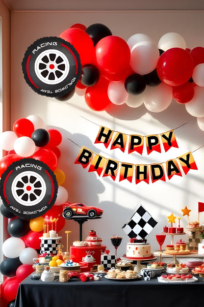 Yarış Lastiği Folyo Balon (#BAL077)