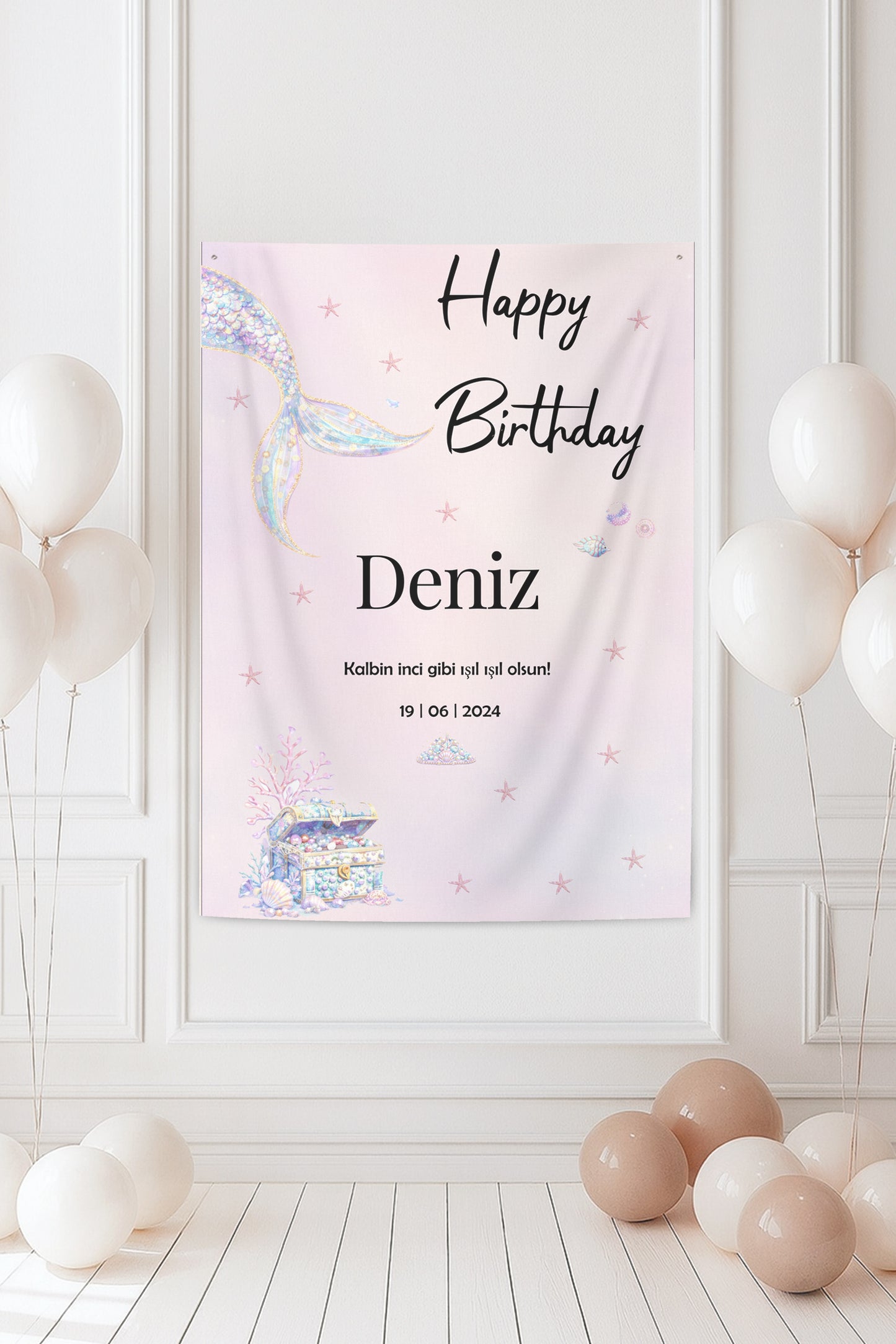 Kişiselleştirilebilir Doğum Günü Örtüsü (#220)