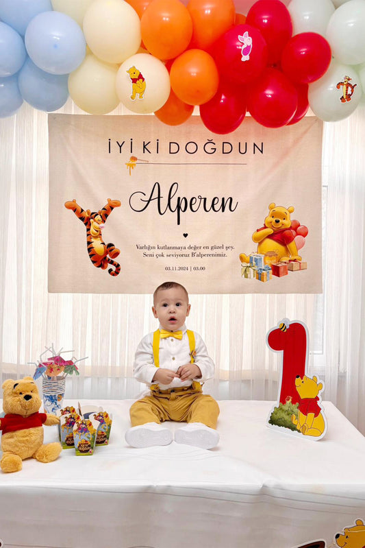 Kişiselleştirilebilir Doğum Günü Örtüsü (#113)