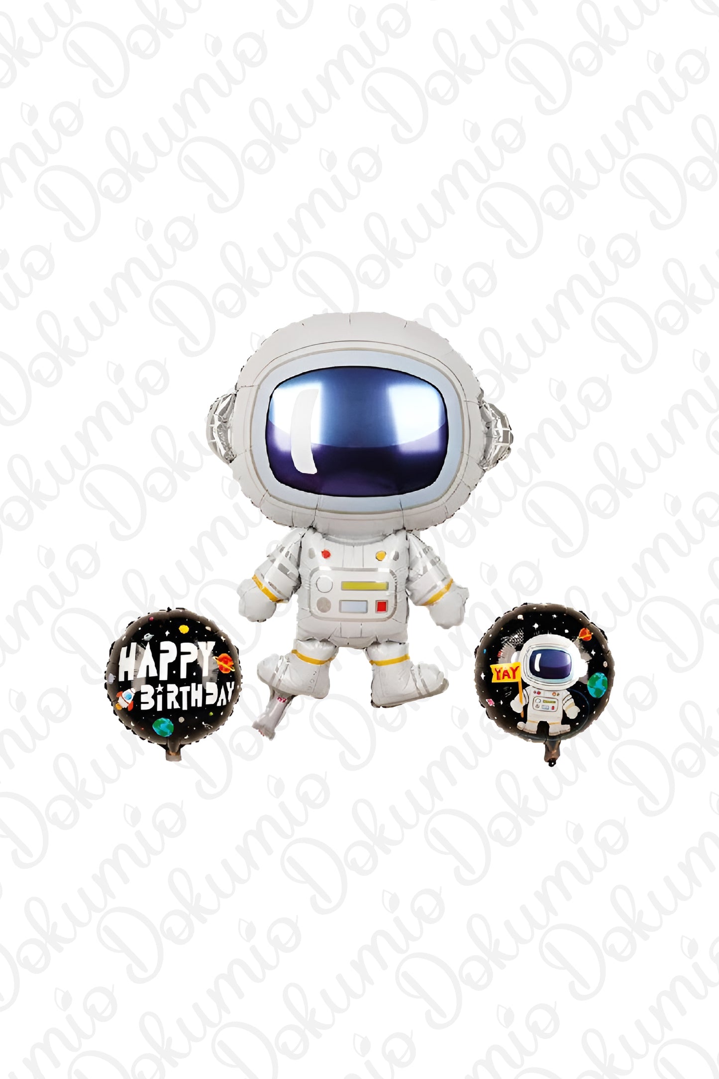 Astronot Folyo Balon 3’lü Set (#105)