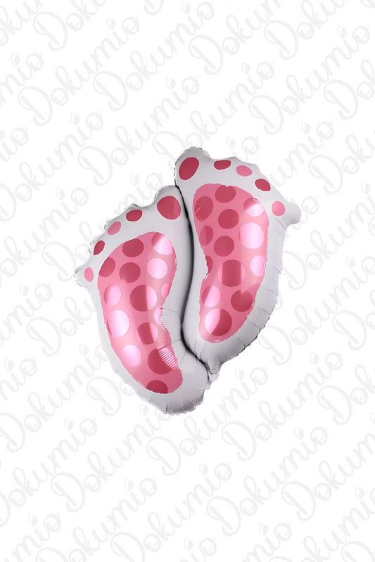 Ayak İzi Pembe Folyo Balon (#132)