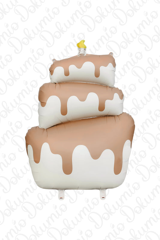 Retro Krem Pasta Folyo Balon (#BAL039)