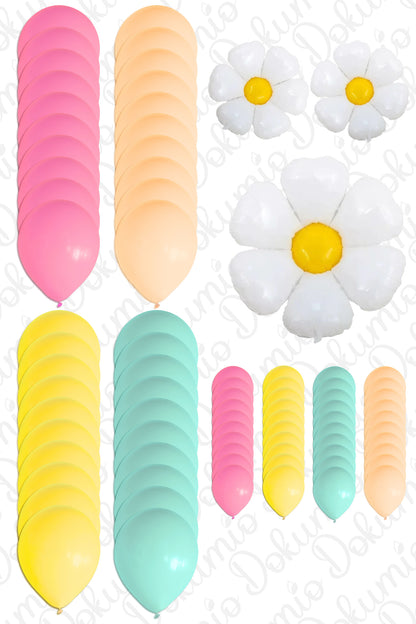 Papatya Konsept 83 Parça Balon Seti (#BAL005)