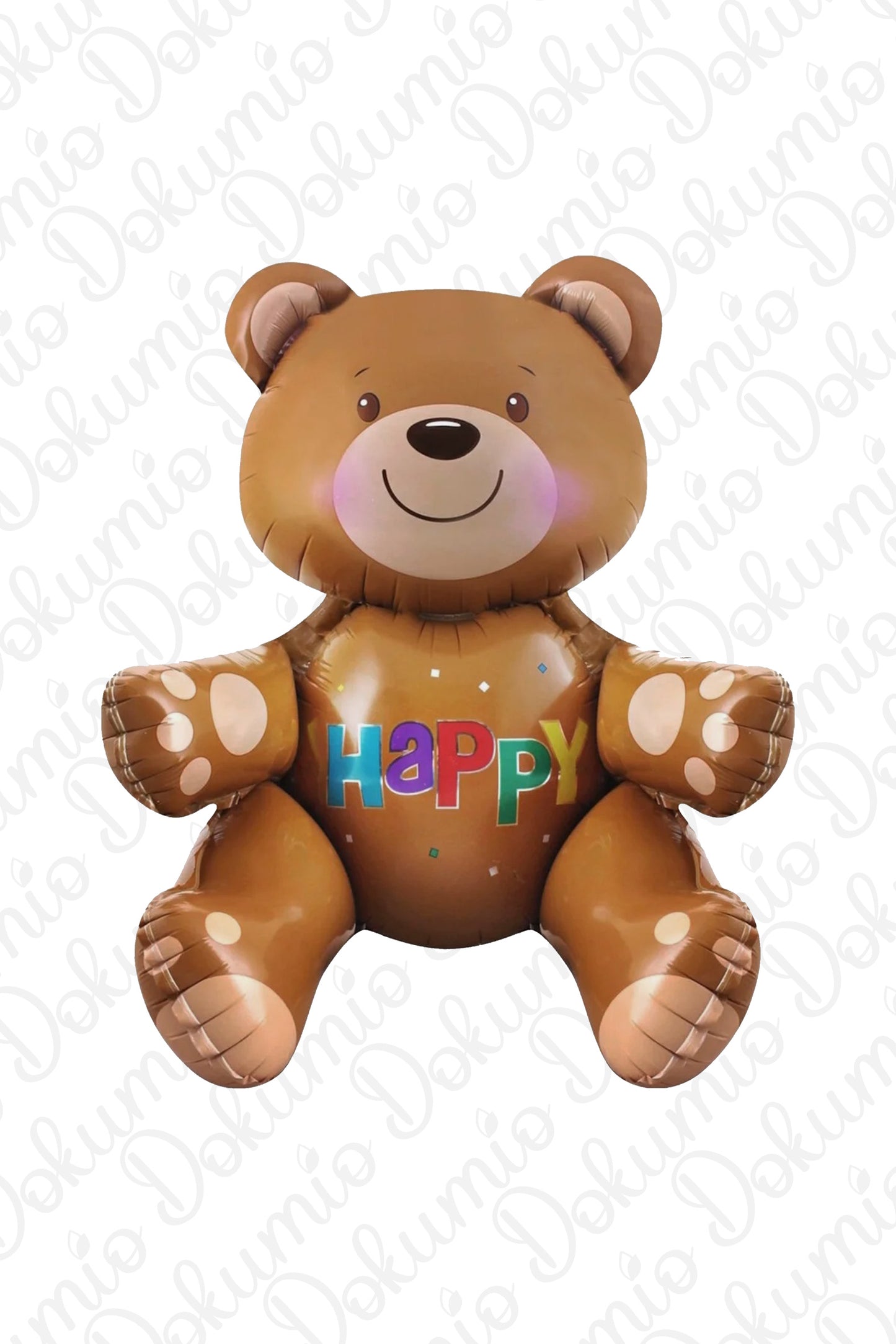 Happy Birthday Ayıcık Folyo Balon (#BAL025)