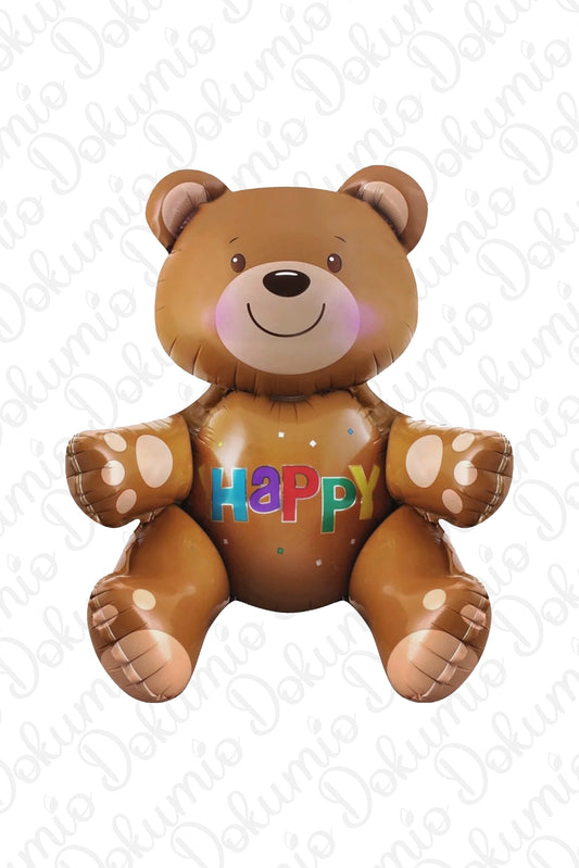 Happy Birthday Ayıcık Folyo Balon (#BAL025)