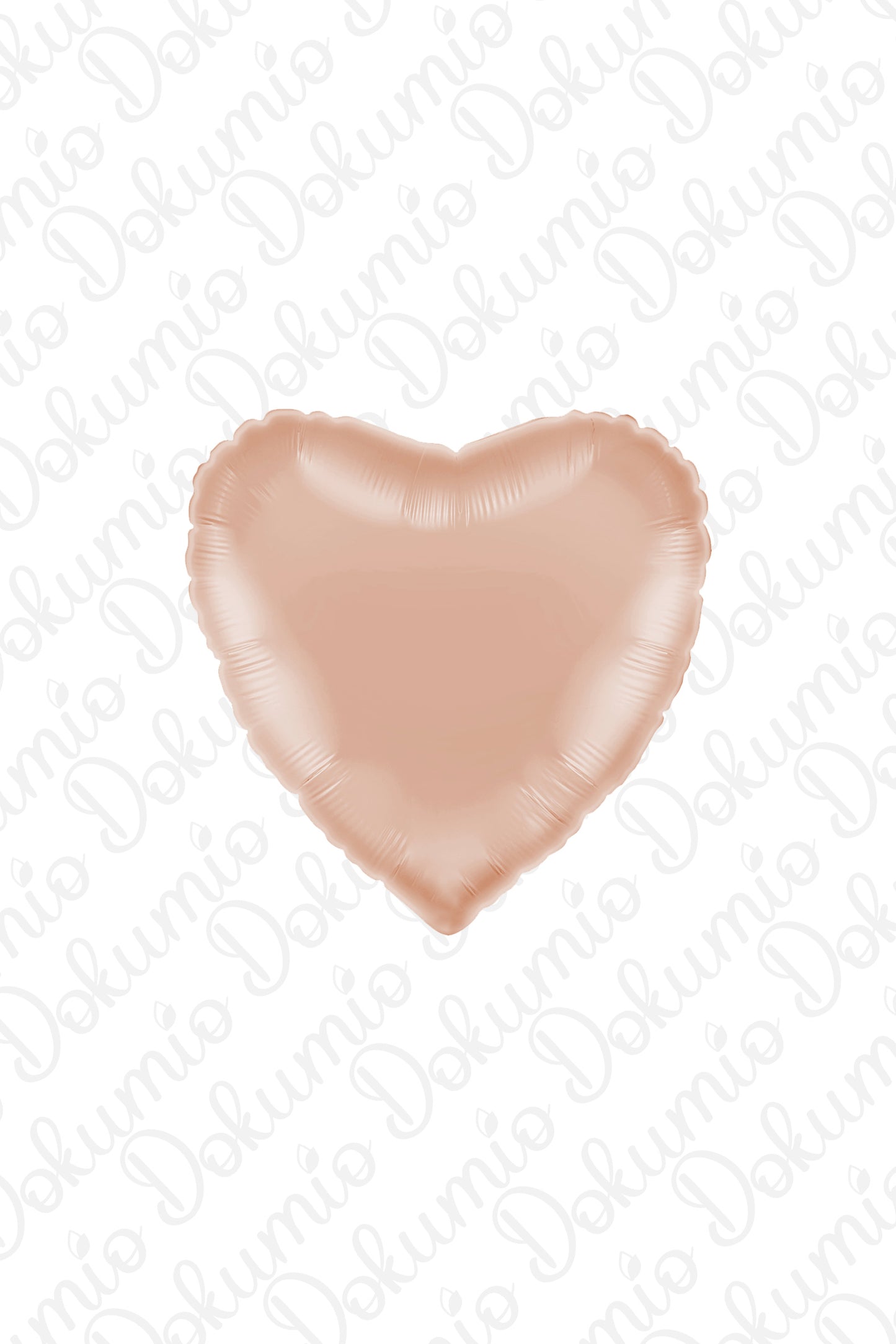 Bej Kalp Folyo Balon ( 45cm ) 18"