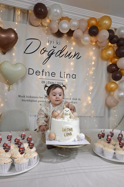 Kişiselleştirilebilir Doğum Günü Örtüsü (#6)