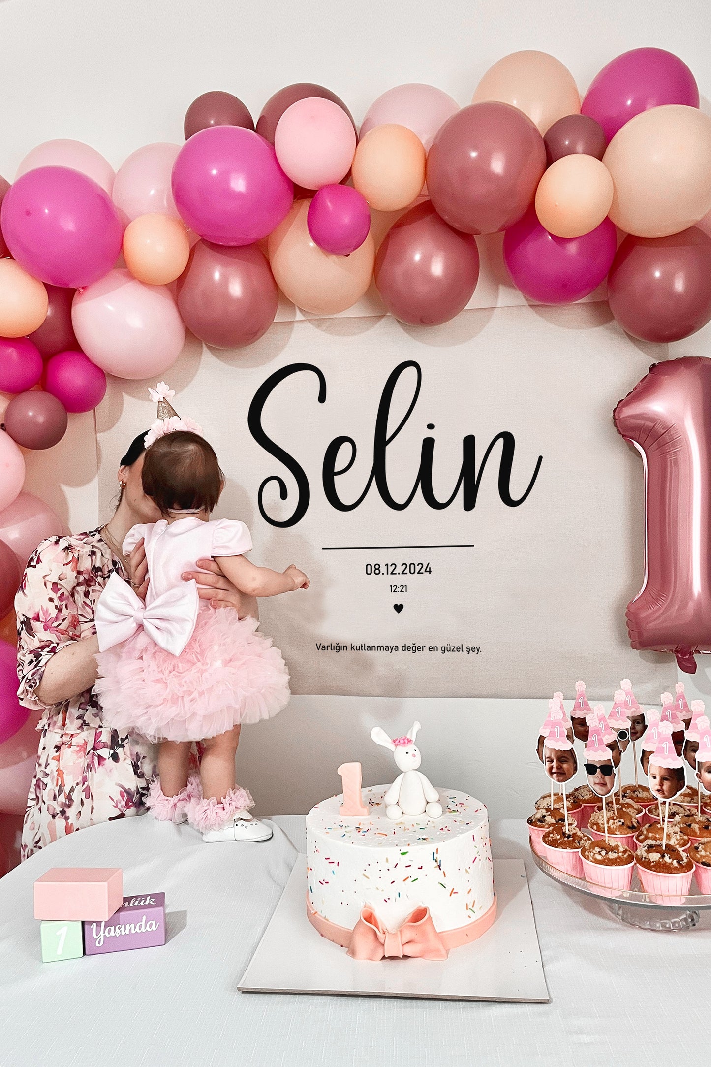 Kişiselleştirilebilir Doğum Günü Örtüsü (#50)