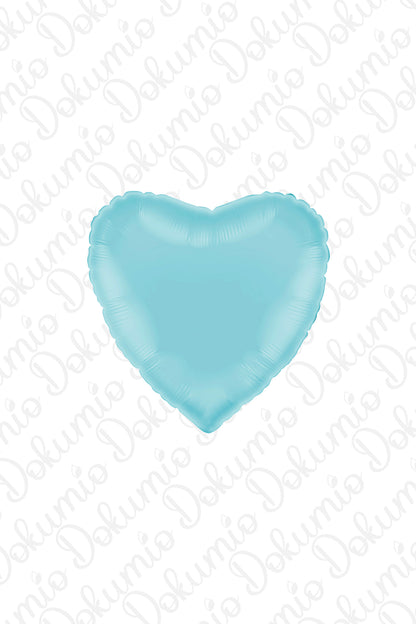 İndigo Kalp Folyo Balon ( 45cm ) 18"