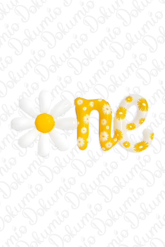 One Papatya 1 Yaş Folyo Balon (#BAL080)