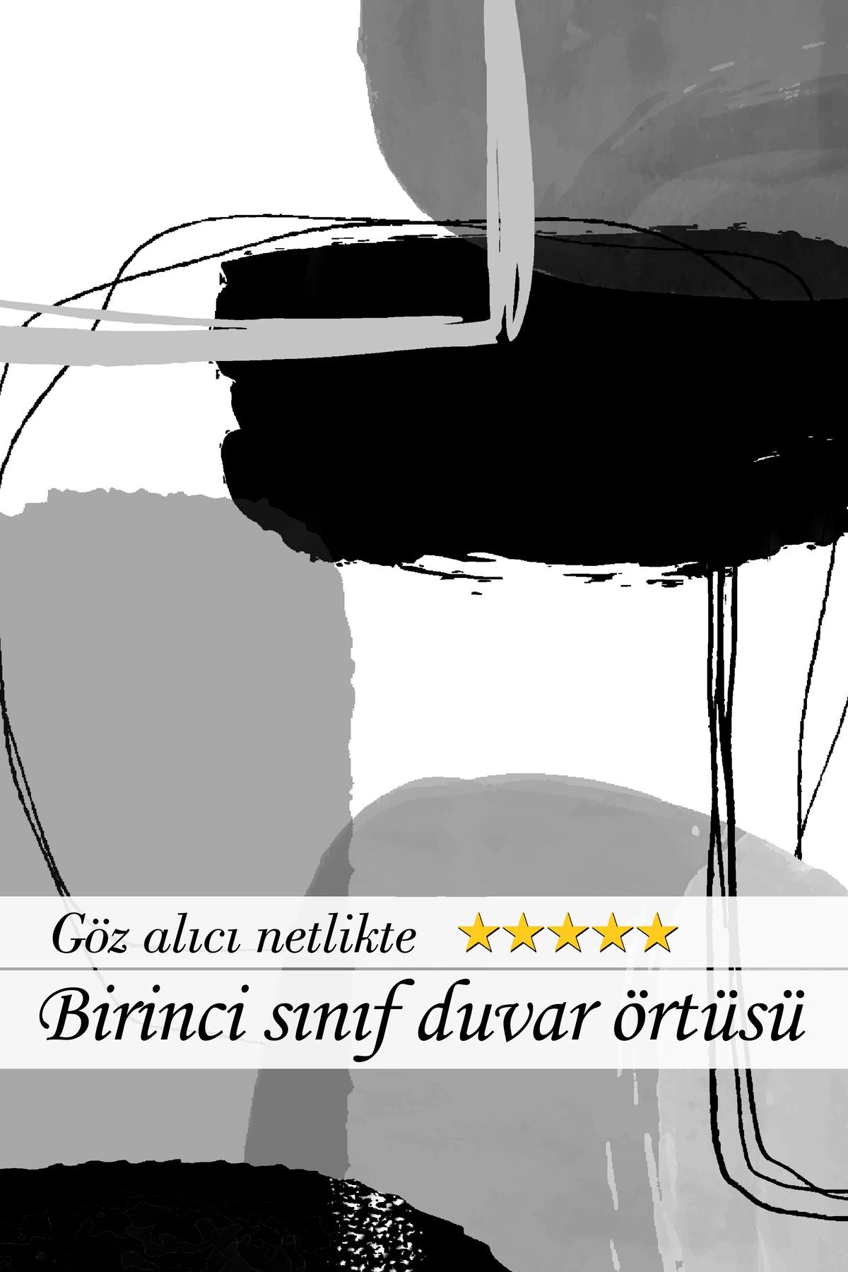 Sulu Boya Dokunuşlarıyla Siyah Beyazın Etkileyici Uyumu