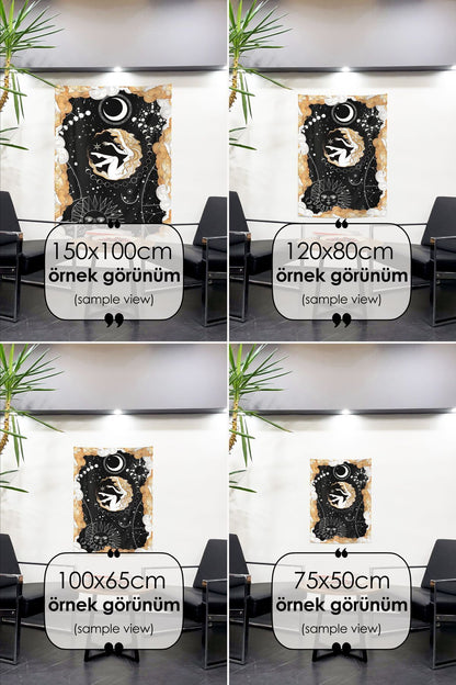 Evrenin Boşluğunda Süzülen Altın Saçlı Kız