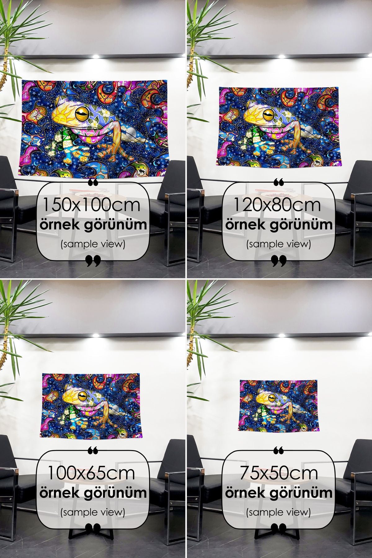 Renklerin Dansı: Psikedelik Rüya ve Sevimli Kurbağa