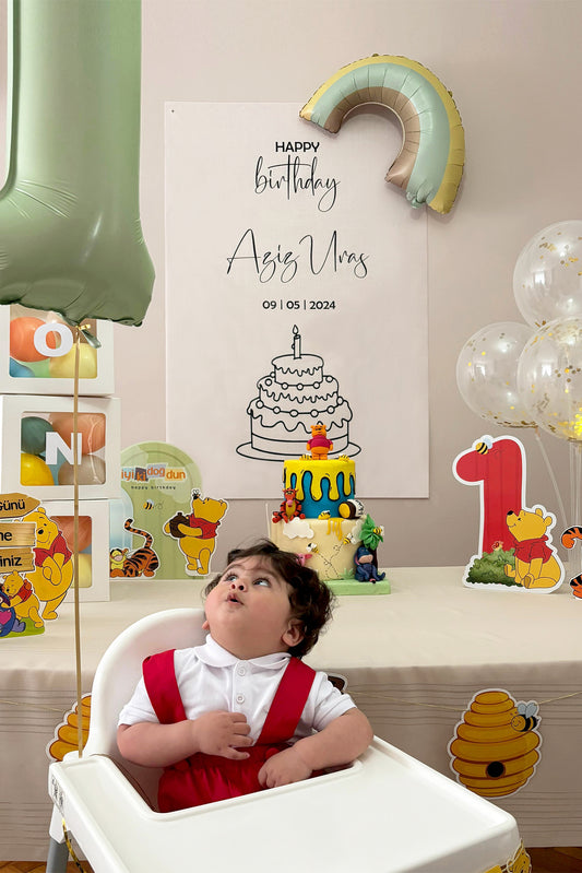Kişiselleştirilebilir Doğum Günü Örtüsü (#67)