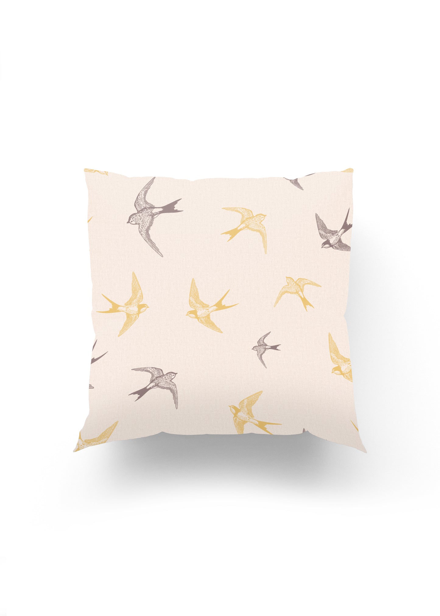 Uçan Kırlangıçlar Kırlent Kılıfı